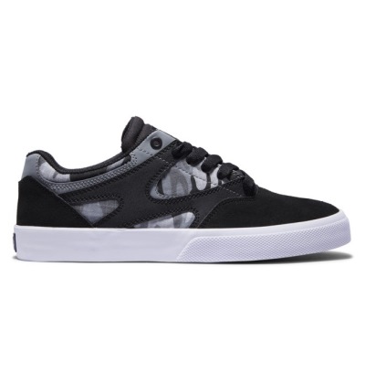 DC Kalis Vulc S Fekete / Camo - Deszkás Cipő - Fekete / Camo - Magyarország (SU8HH0FN)